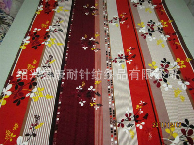 紹興縣康耐針紡織品 高品質法蘭絨毛毯，少女百花系列樣式齊全